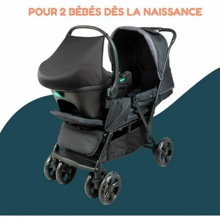 Passeggino per Bambini Bambisol Nero