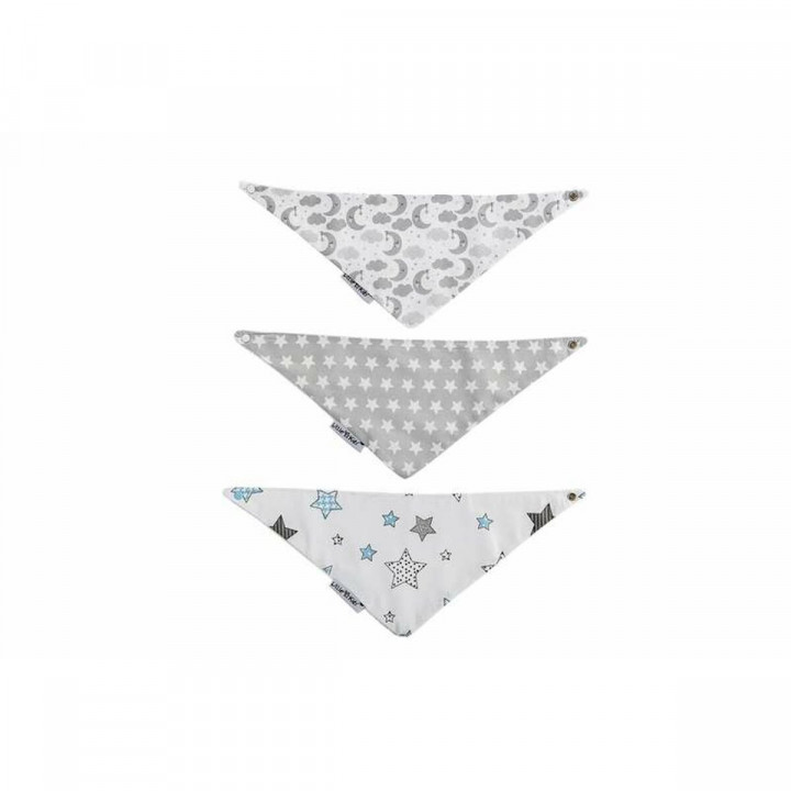 Set di Bavaglini Stars 42 x 16 cm 3 Pezzi