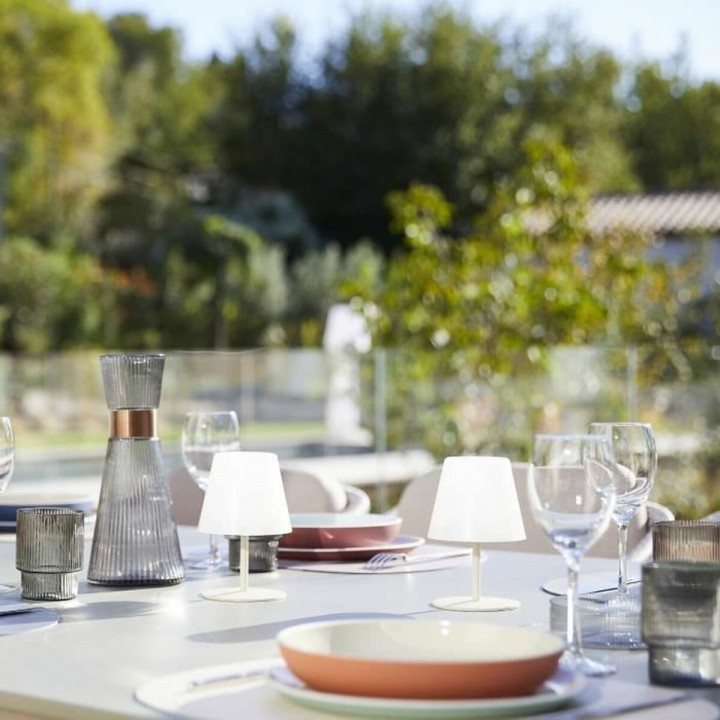 Lampada da tavolo Lumisky E27 Marrone Chiaro