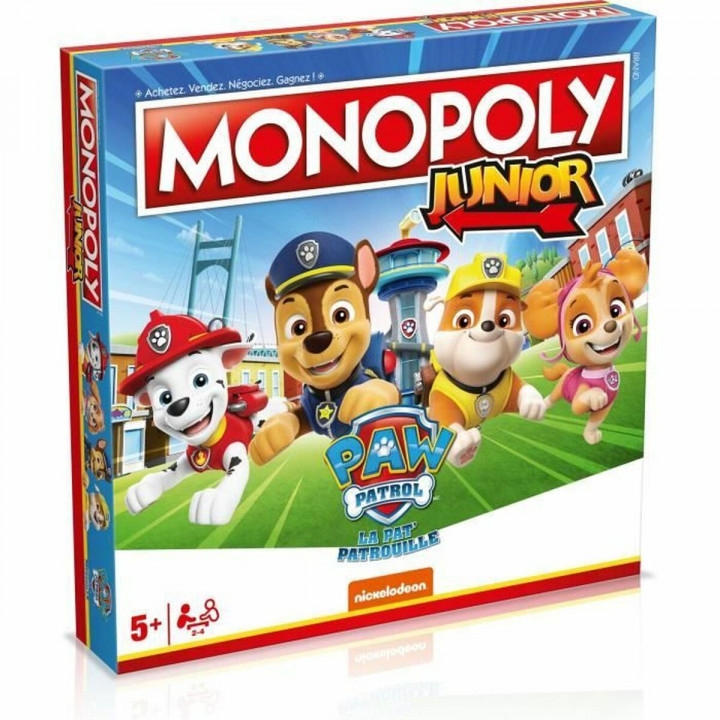 Gioco da Tavolo Monopoly Winning Moves Paw Patrol 27 x 6 x 27 cm