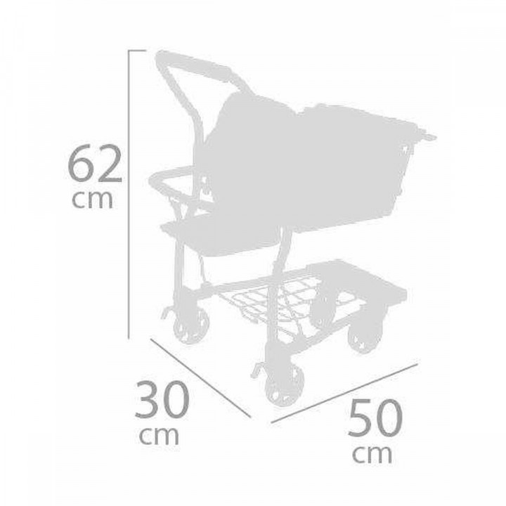 Winkelwagen Decuevas Koala 30 x 50 x 62 cm