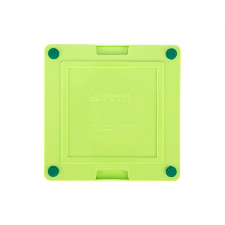 Mangeoire pour chiens Lickimat Vert polypropylène TPR