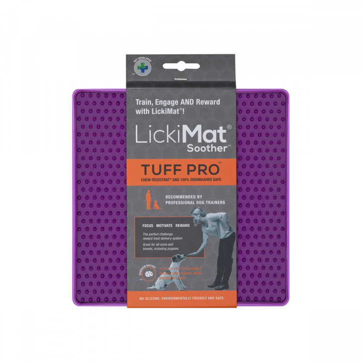 Comedero para Perro Lickimat Morado Polipropileno TPR