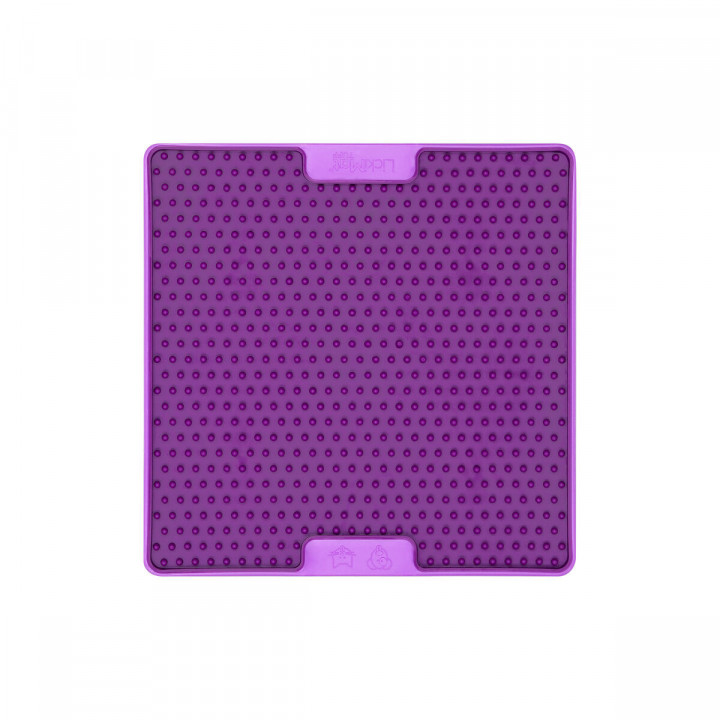 Dog Feeder Lickimat Purple polypropylene TPR