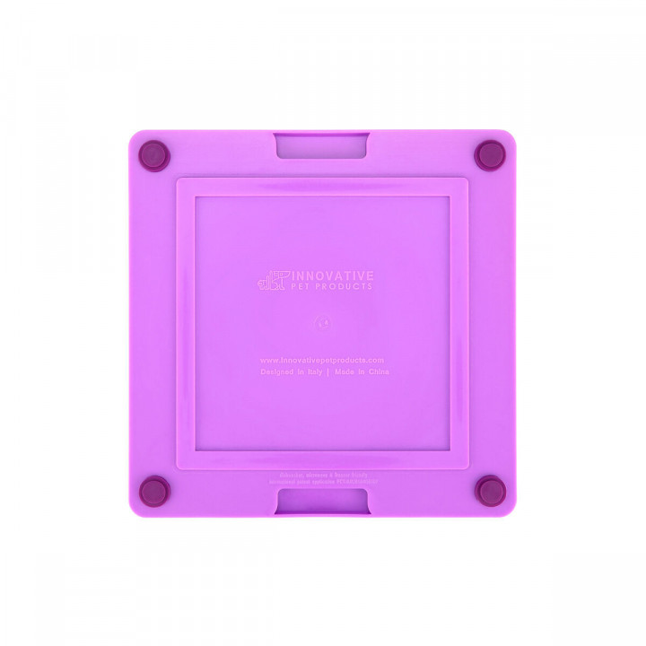 Mangeoire pour chiens Lickimat Violet polypropylène TPR