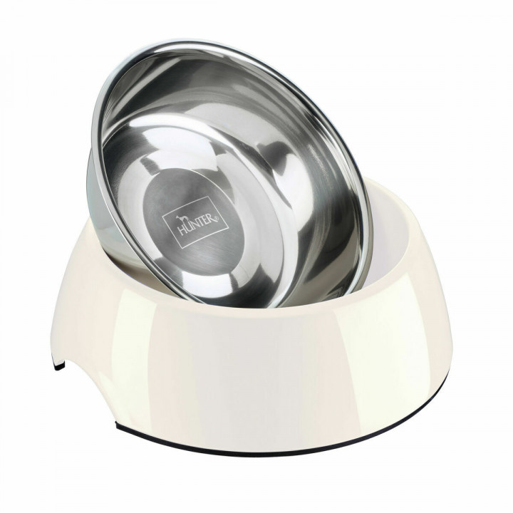 Voerbak voor honden Hunter Zwart 1,4 L Melamine