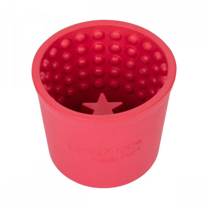 Comedero para Perro Lickimat Rosa Goma