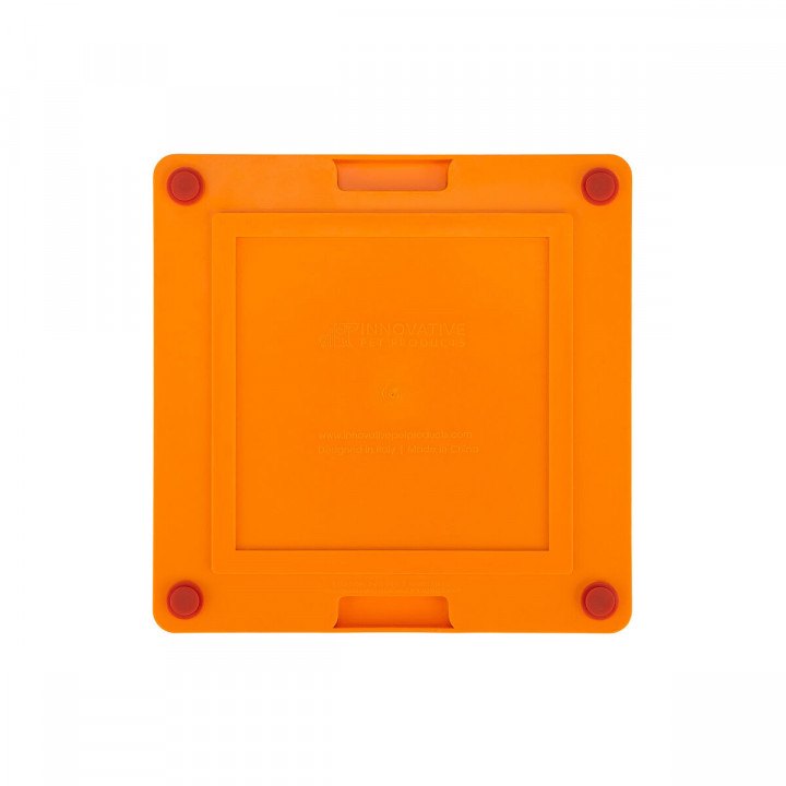 Mangeoire pour chiens Lickimat Orange polypropylène TPR