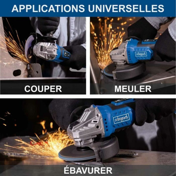 Winkelschleifer Scheppach BC-AG125-X