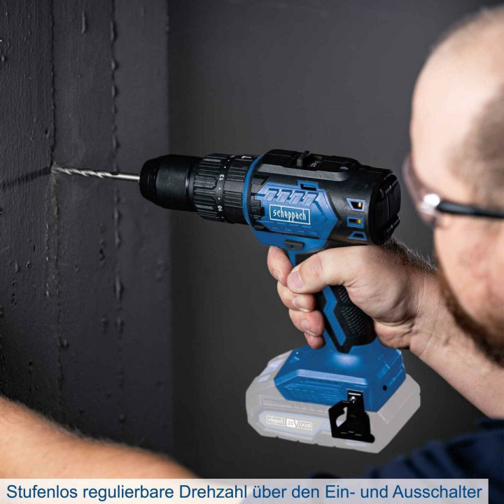 Elektrische schroevendraaier Scheppach BC-CD60-X