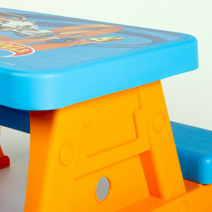 Set di Tavolo e Sedie per Bambini Colorbaby Azzurro Arancio