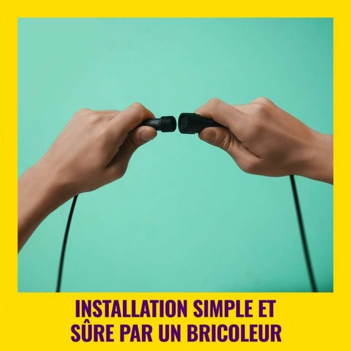 Zonnelamp Wiz Elpas Zwart 400 lm