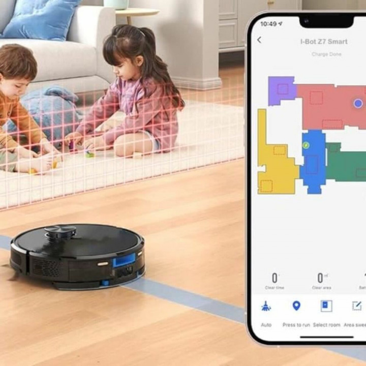 Robot stofzuiger EZIclean I-Bot Z7