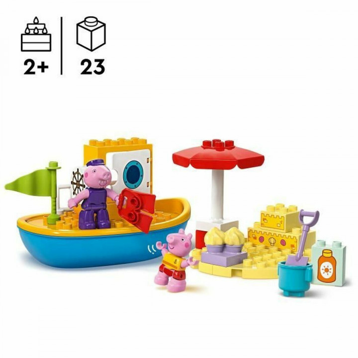 Set di Costruzioni Lego Peppa Pig's Boat Trip Multicolore