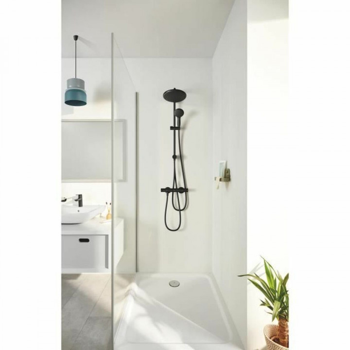 Columna de Ducha Grohe Vitalio Start System 250 Negro ABS