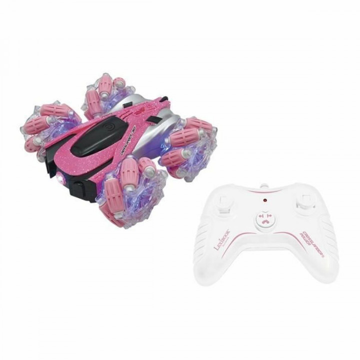 Politiewagen op Afstandsbediening Lexibook Crosslander 360 Roze/Zwart