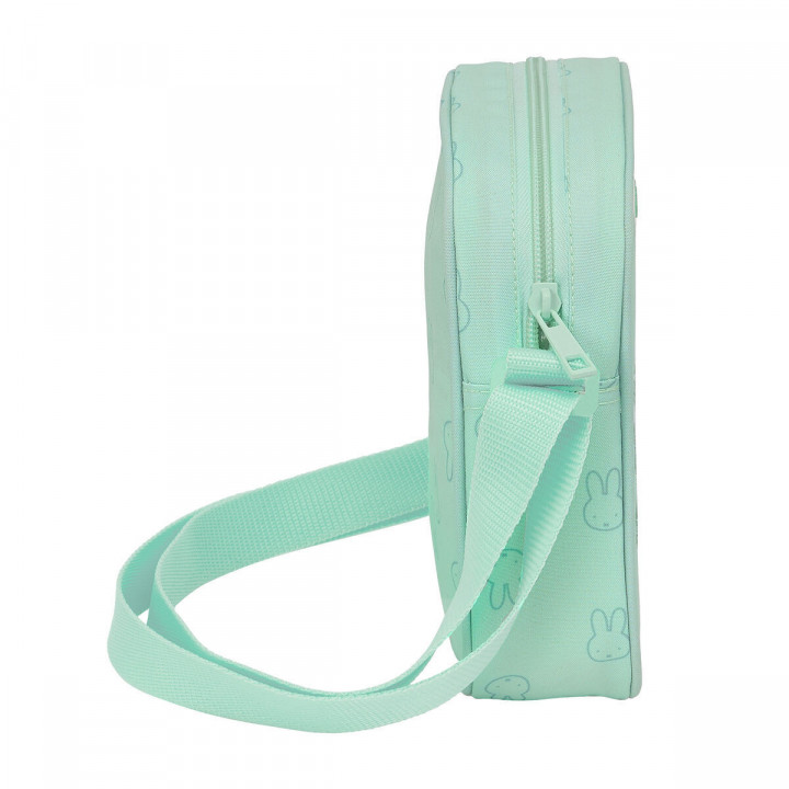 Borsa a Tracolla Miffy Menta Menta 16 x 18 x 4 cm
