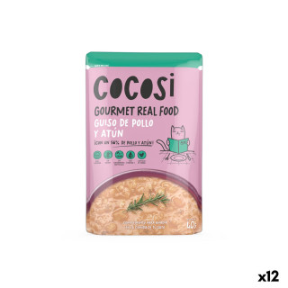 Aliments pour chat Cocosi Gourmet Real Food 40 g Thon 12 Unités