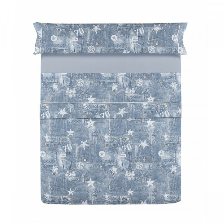 Bedding set Lois TEJANO Blue Super king