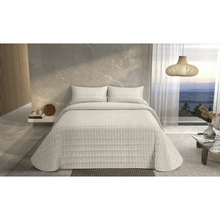 Sprei Pierre Cardin ONDAS Beige Bed van 180 (3 Onderdelen)