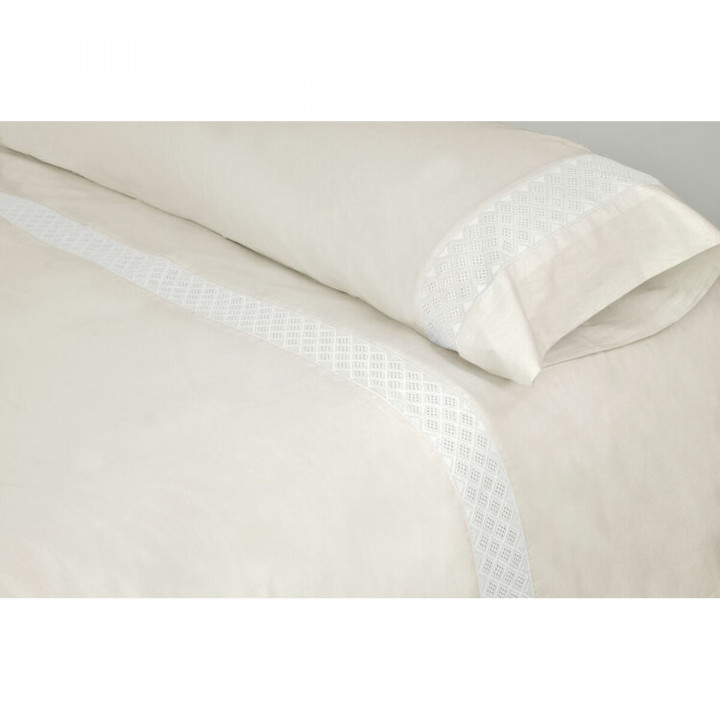 Bettbezug-Set Pierre Cardin ELISA Beige Elfenbein Double size 2 Stücke