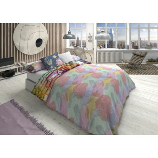 Duvet cover set Lois FAME P. Grey Single