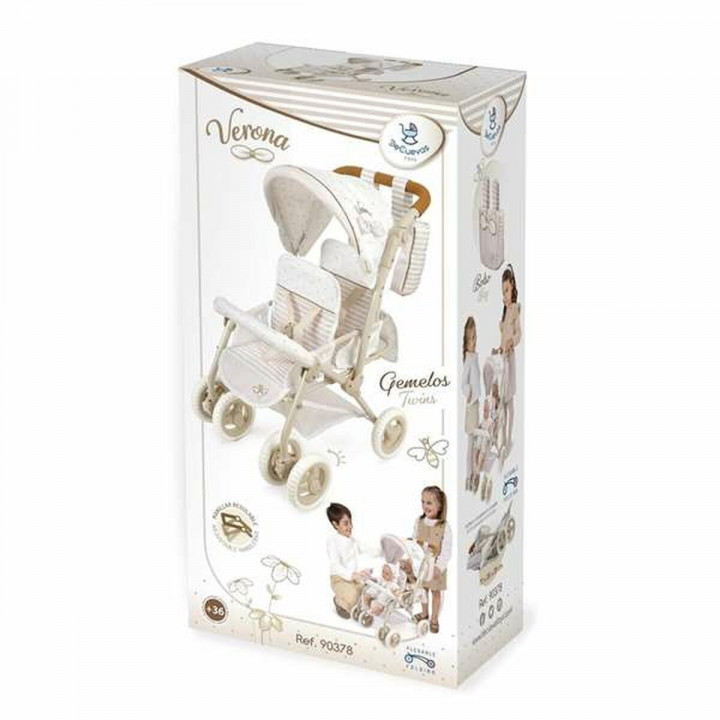 Doll Stroller Decuevas Verona Twinned