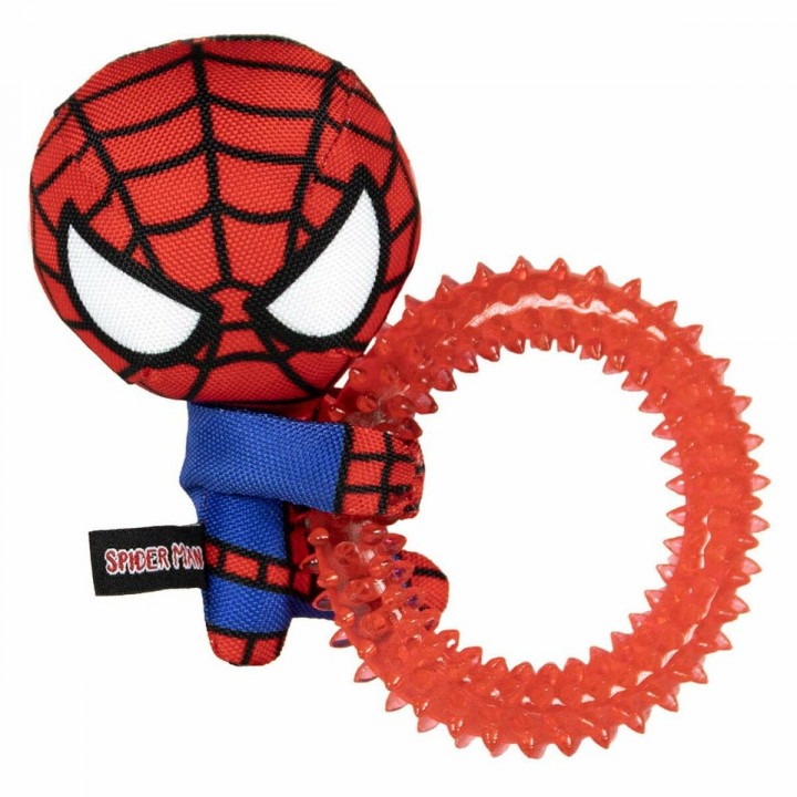 Kauwspeelgoed voor honden Spider-Man   Rood 7,0 x 12,5 x 18,5 cm (4 Stuks)