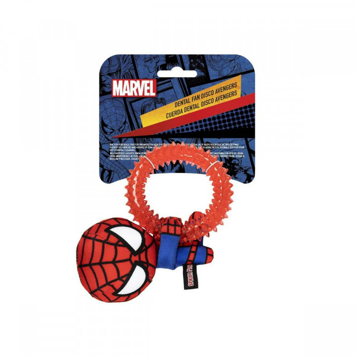 Jouet pour chien Spider-Man   Rouge 7,0 x 12,5 x 18,5 cm (4 Unités)