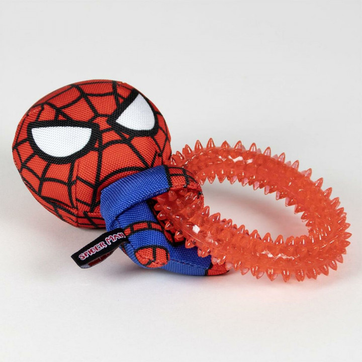 Giocattolo da mordere per cani Spider-Man   Rosso 7,0 x 12,5 x 18,5 cm (4 Unità)