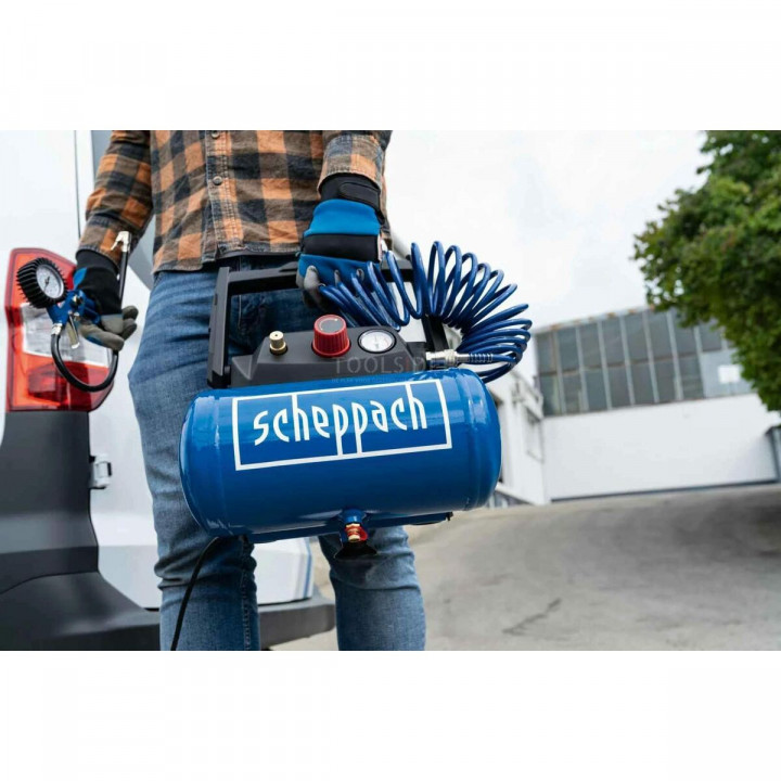 Luchtcompressor Scheppach HC06 Horizontaal 1200 W 6 L