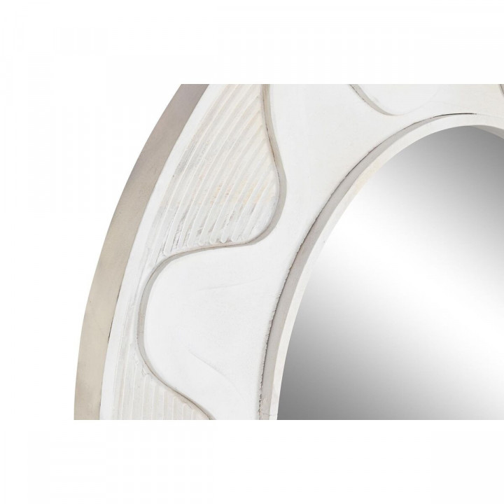 Wandspiegel DKD Home Decor Wit