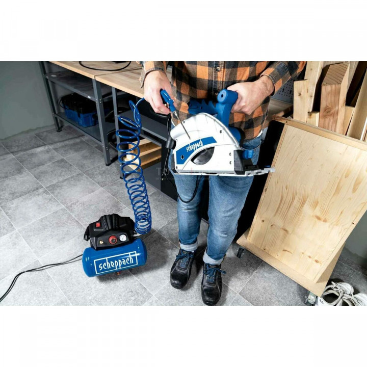 Luchtcompressor Scheppach HC06 Horizontaal 1200 W 6 L