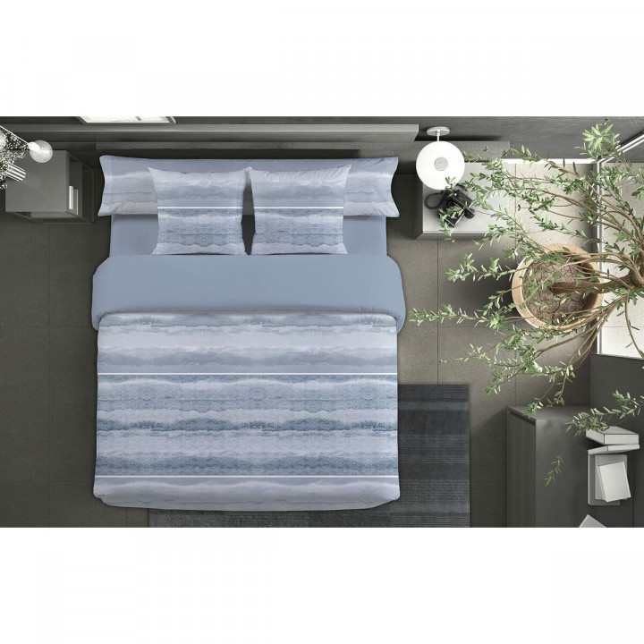 Bettbezug-Set Pierre Cardin NINA Blau King size 4 Stücke