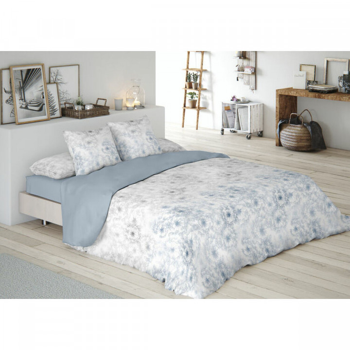 Juego de funda nórdica Pierre Cardin JEWEL Azul Cama de 150 3 Piezas