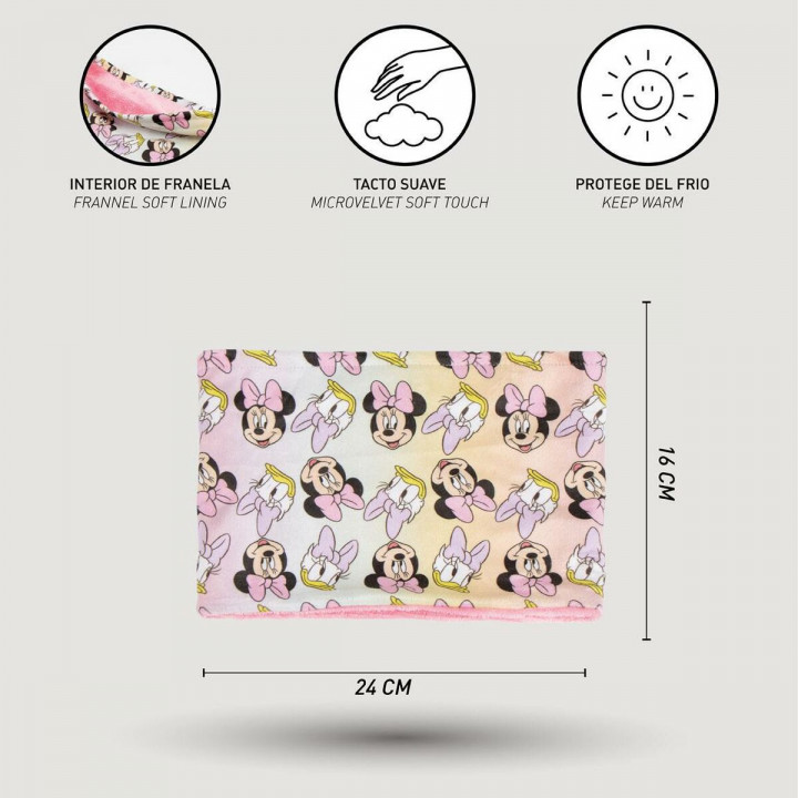 Snood polaire Minnie Mouse