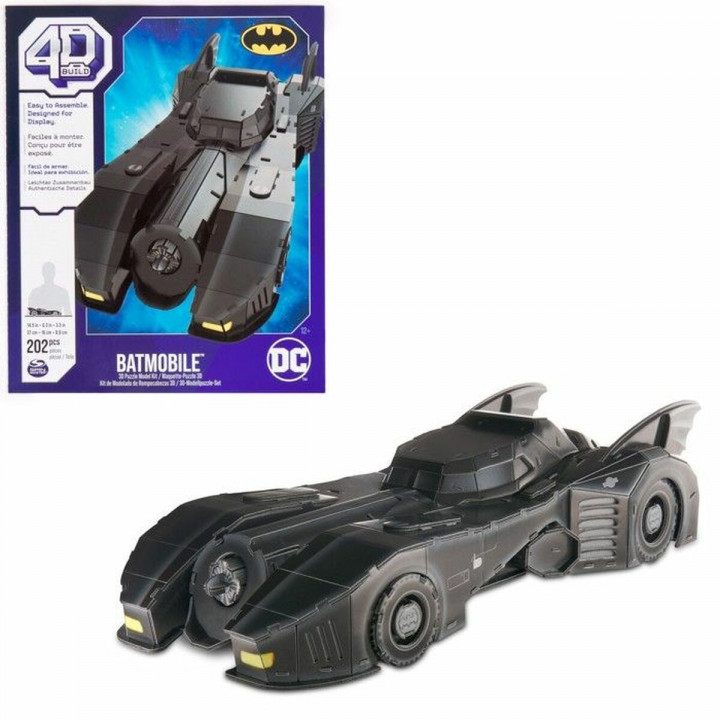 3D puzzel Batmobile 202 Onderdelen