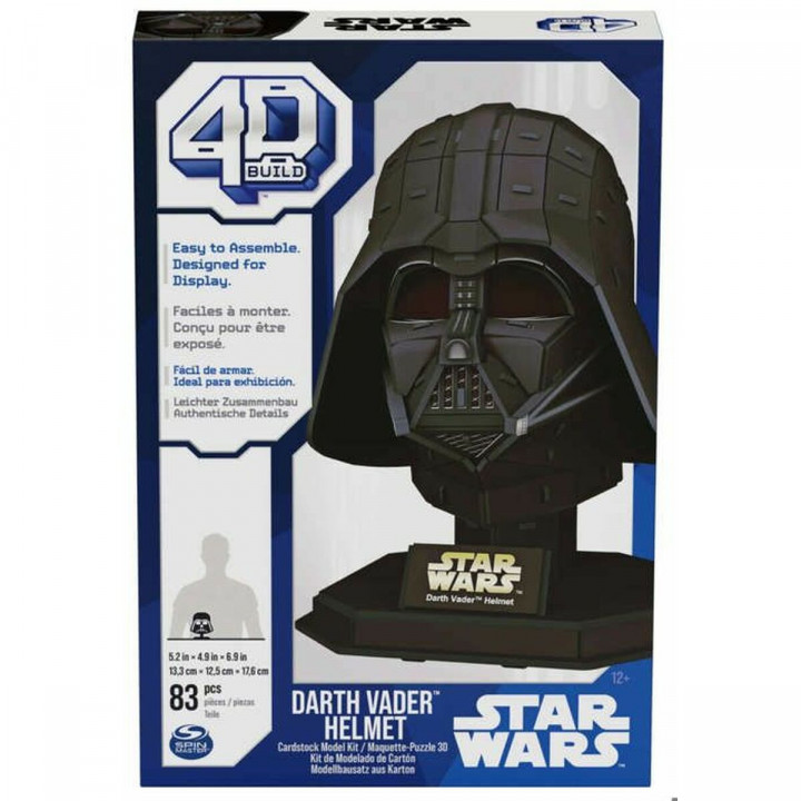 3D Puzzle Spin Master Darth Vader Star Wars 23 x 15 x 4 cm 83 Stücke