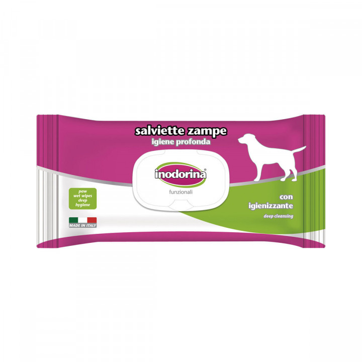 Wet Wipes for Pets Inodorina Paws Dog
