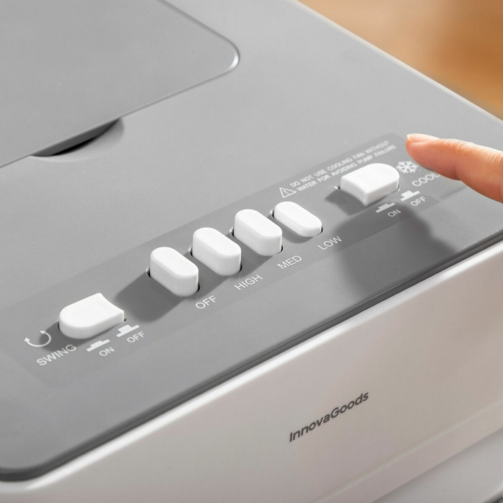 Climatizador Evaporativo Portátil Multifunción Airvecove InnovaGoods 65 W 5 L Blanco (Reacondicionado B)