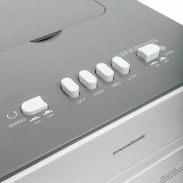 Climatiseur à Évaporation Portable Multifonction Airvecove InnovaGoods 65 W 5 L Blanc (Reconditionné B)