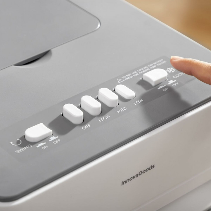Climatizador Evaporativo Portátil Multifunción Airvecove InnovaGoods 65 W 5 L Blanco (Reacondicionado B)
