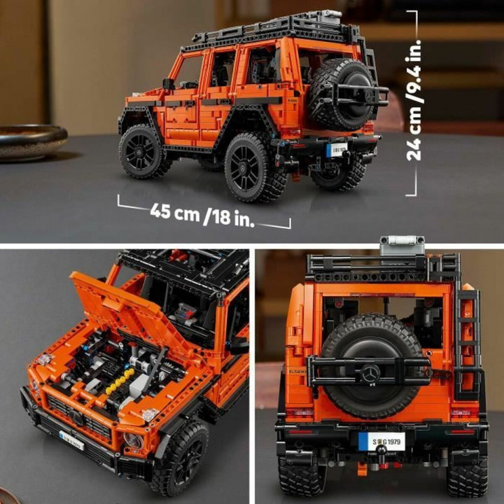 Bouwspel Lego Techniq 42177 Mercedes-Benz G 500 PROFESSIONAL Line 2891 Onderdelen