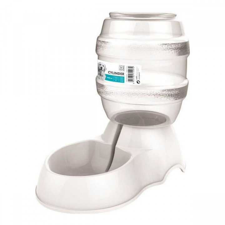 Pet Water Fountain MPETS White Plastic 3,5 L