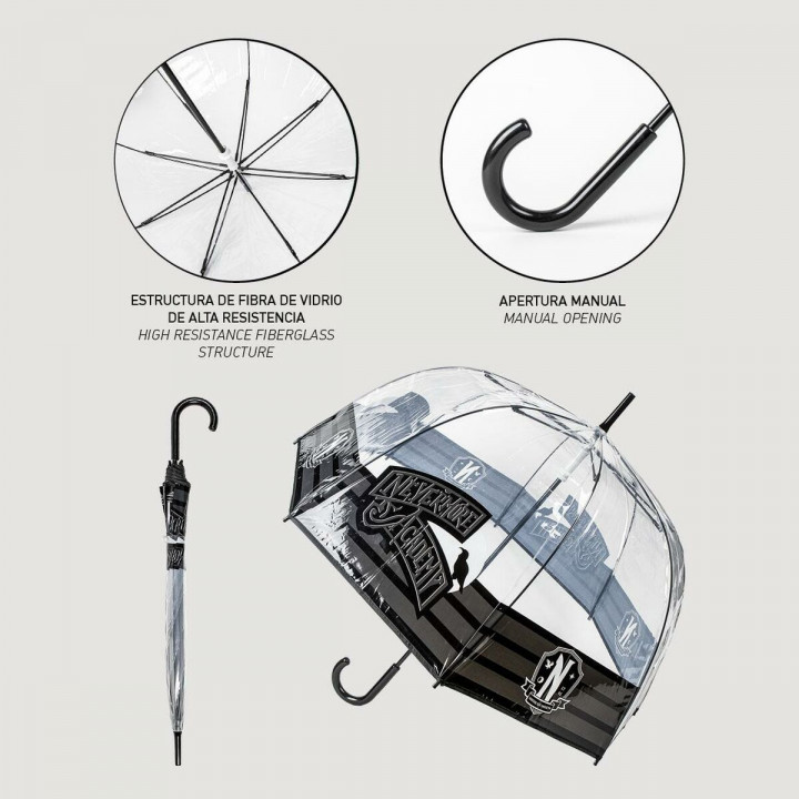 Paraplu Wednesday 60 cm