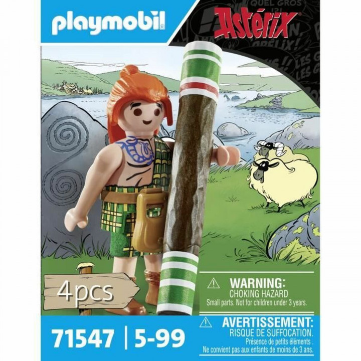 Playset Playmobil Asterix 71547 4 Onderdelen 4 Stuks