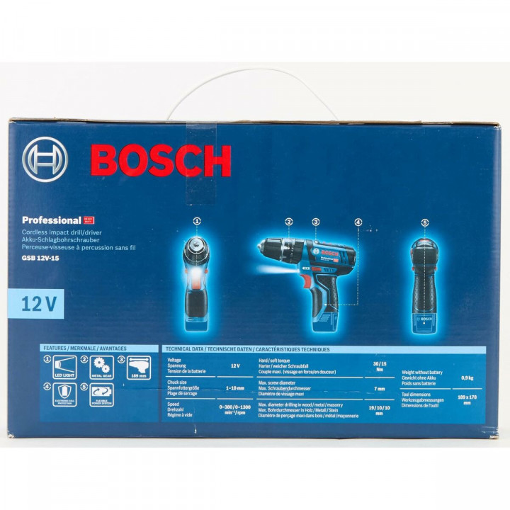 Elektrischer Schraubendreher BOSCH 100 W 15 Nm 30 Nm