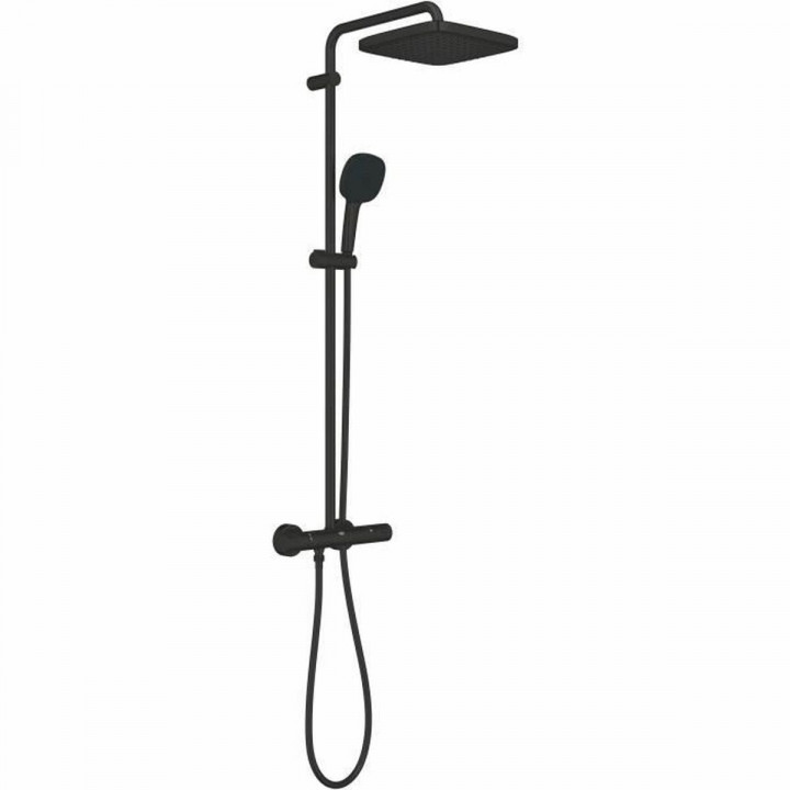 Colonna doccia Grohe Vitalio Comfort Nero ABS 11 X 114 X 37 CM