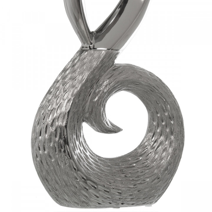 Deko-Figur Alexandra House Living Silberfarben 23,5 x 9 x 38 cm