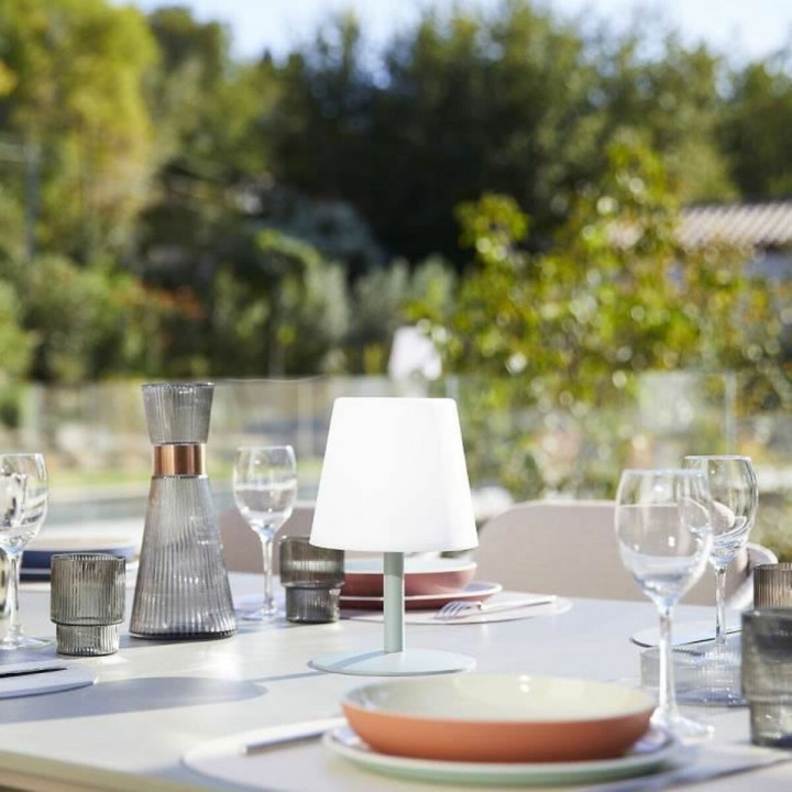 Lampada a LED Lumisky Standy Mini Verde Bianco/Verde Polietilene